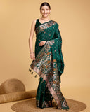 soft silk jacquard work saree