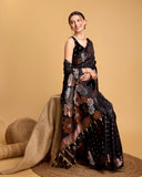 soft silk jacquard work saree