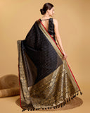 Silk base cotton saree