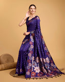 soft silk jacquard work saree