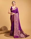 Silk base cotton saree