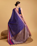 Woven cotton saree