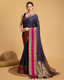 Woven cotton saree