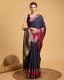 Woven cotton saree