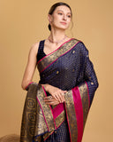 Woven cotton saree