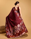 soft silk jacquard work saree