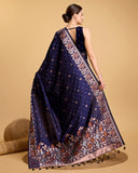 soft silk jacquard work saree