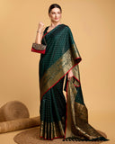 Silk base cotton saree
