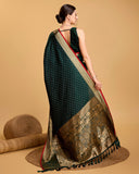 Silk base cotton saree