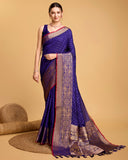 Silk base cotton saree