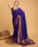 Silk base cotton saree
