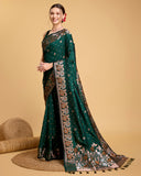 soft silk jacquard work saree