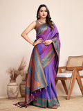 Festival jacquard cotton saree