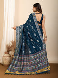 Maslin silk dola saree