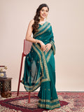Emroidery silk saree