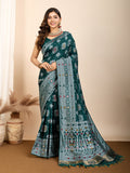 Maslin silk dola saree