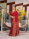 Wedding cotton saree
