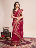 Emroidery silk saree