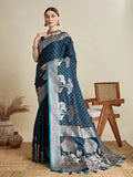 Soft silk zari design saree