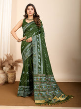 Maslin silk dola saree