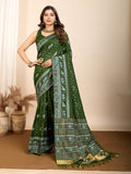 Maslin silk dola saree