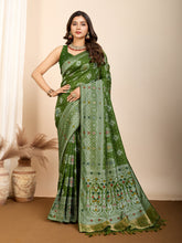 Maslin silk dola saree