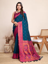 Festival jacquard cotton saree