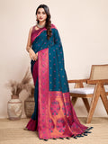 Festival jacquard cotton saree