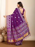 Maslin silk dola saree