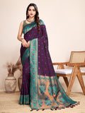 Festival jacquard cotton saree