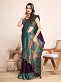 Festival jacquard cotton saree