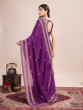 Emroidery silk saree