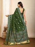 Maslin silk dola saree