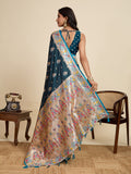 soft silk paithani design saree