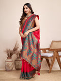Festival jacquard cotton saree