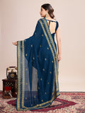 Emroidery silk saree