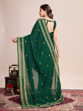 Emroidery silk saree