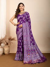 Maslin silk dola saree