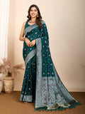 Maslin silk dola saree