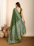 Maslin silk dola saree
