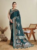 Soft silk zari design saree
