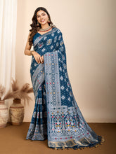 Maslin silk dola saree