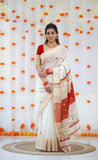 Soft linen saree
