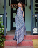 Premium soft linen saree