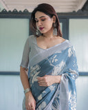 Premium soft linen saree
