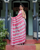 Premium soft linen saree