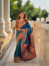 soft paithani silk saree