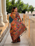 soft paithani silk saree