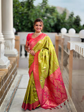 soft banarasi silk saree