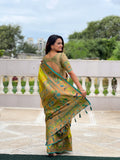 soft paithani silk saree